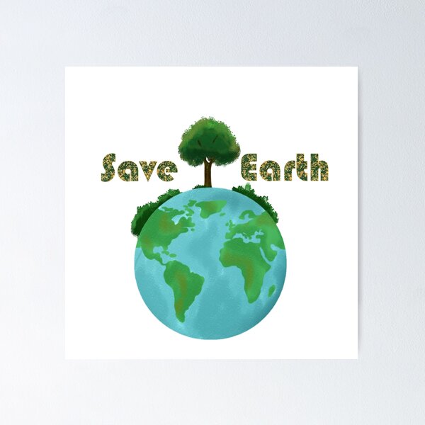 How to draw save tree save earth poster easy step by step, Environment d...  | Earth poster, Save earth posters, Save tree save earth