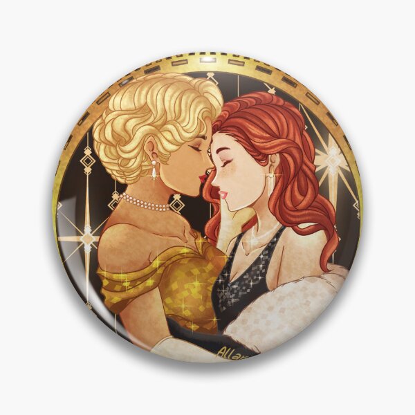 Artikelvorschau, Evelyn Hugo und Celia St. James (Gold) entworfen und verkauft von allarica.