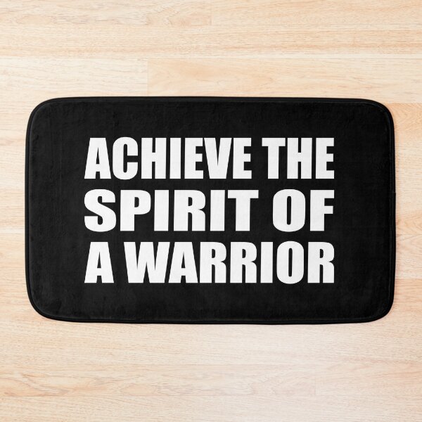 Item preview, Achieve the spirit of a warrior designed and sold by Colorfulandfun.