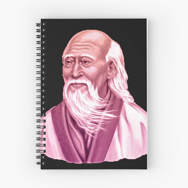 Artikelvorschau, Laozi | Rosa Aufkleber des chinesischen Philosophen Lao-Tzu entworfen und verkauft von PhilosophyWear.
