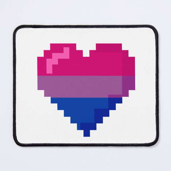 Item preview, Bisexual - Pixel Heart Bi Flag designed and sold by callmehani.