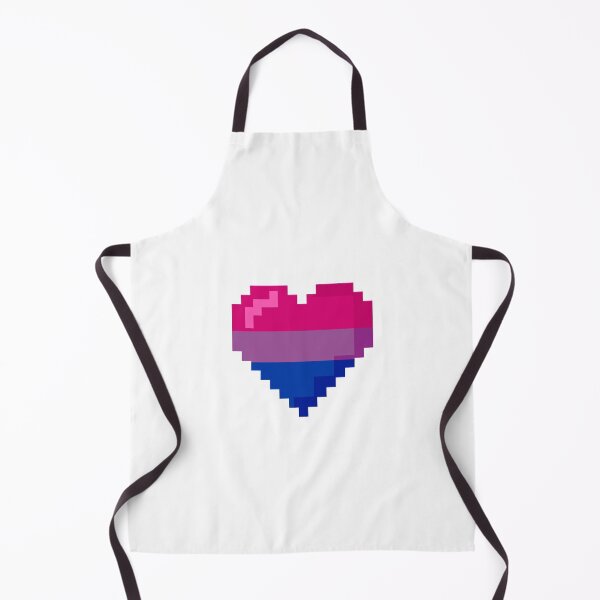 Item preview, Bisexual - Pixel Heart Bi Flag designed and sold by callmehani.