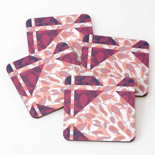 Item preview, Minimalist Leaf Line Art Illustration as a Seamless Surface Pattern Design designed and sold by ZaryaKiqo.