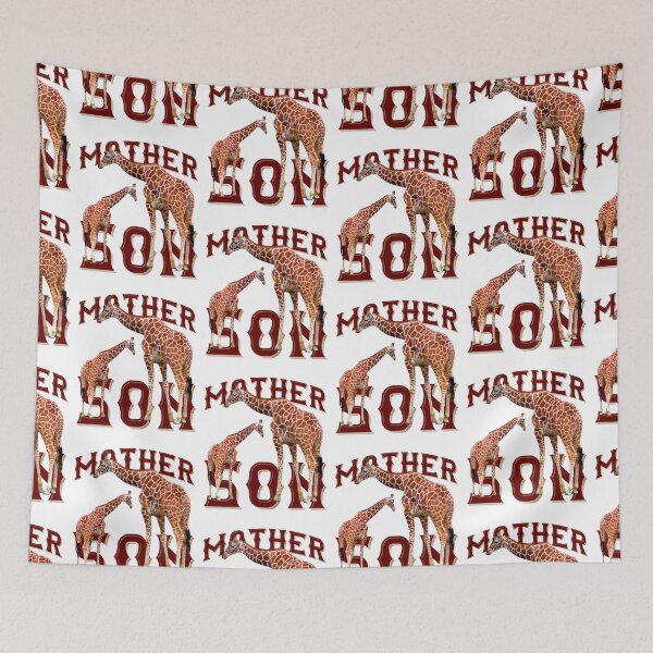 Item preview, Mother and son giraffe designed and sold by bestdesign4u.