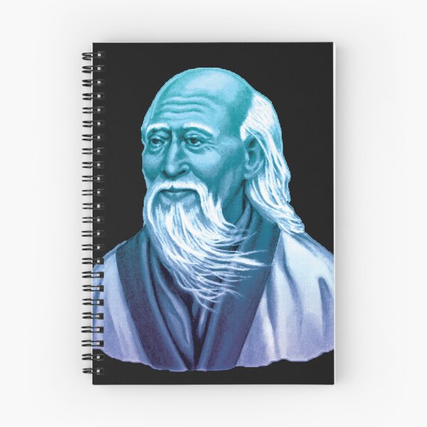 Artikelvorschau, Laozi | Philosoph Lao-Tzu Blau Sticker entworfen und verkauft von PhilosophyWear.