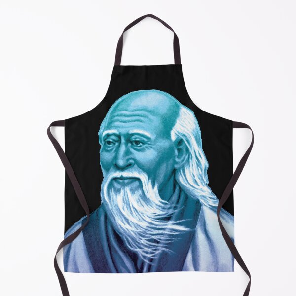 Item preview, Laozi | Philosopher Lao-Tzu Blue Sticker designed and sold by PhilosophyWear.