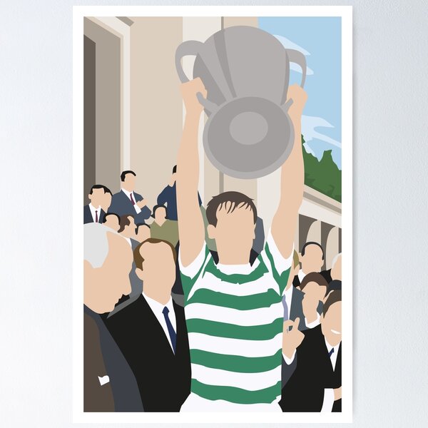 Artikel-Vorschau von Billy McNeill Celtic 1967 Lissabon-Löwen, designt und verkauft von casualsofficial.