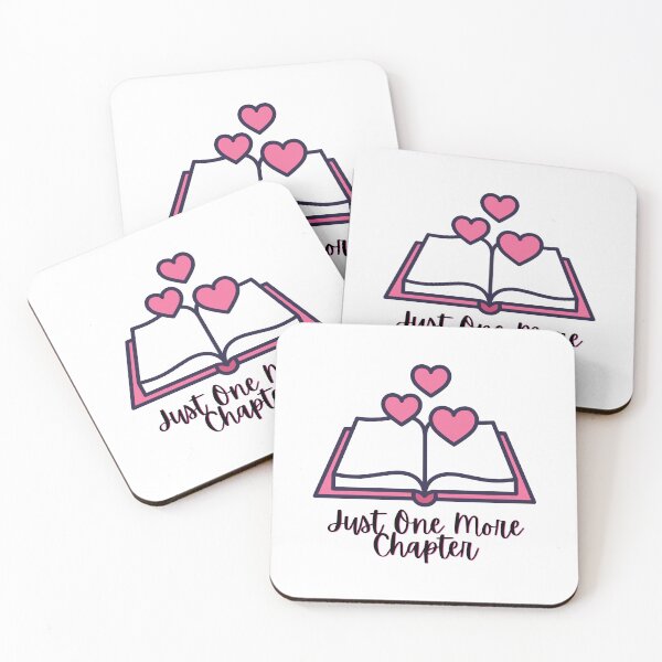 Item preview, Just One More Chapter designed and sold by SheReadsRomance.