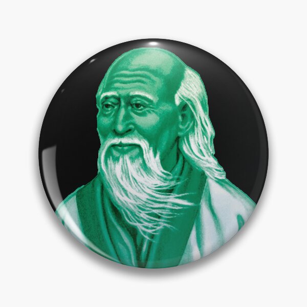 Item preview, Laozi Green Sticker designed and sold by PhilosophyWear.