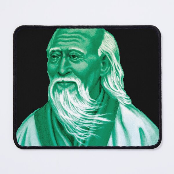 Item preview, Laozi Green Sticker designed and sold by PhilosophyWear.