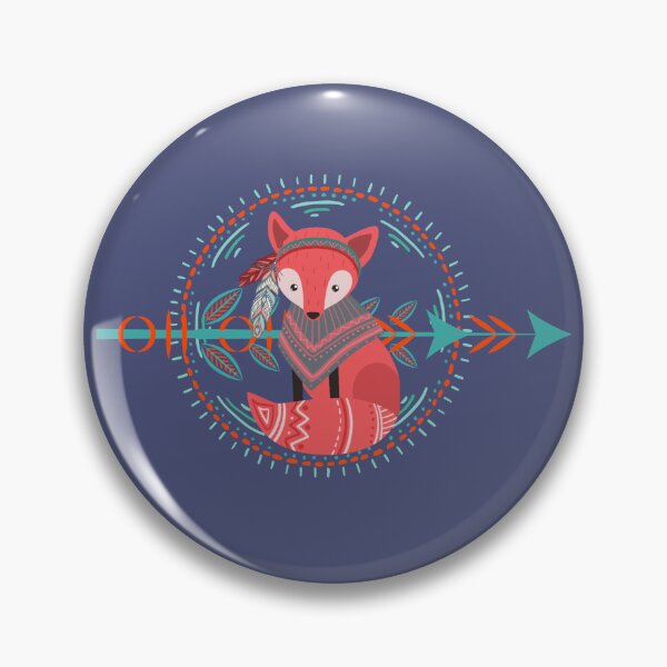 Item preview, Tribal Fox Totem Boho Spring designed and sold by Holisticfox.