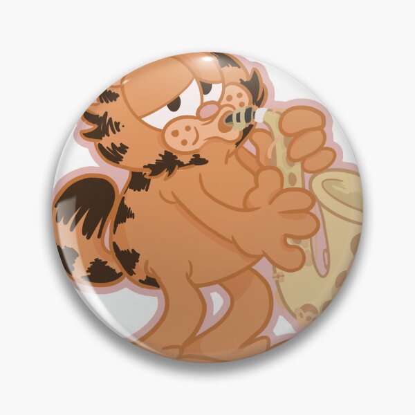 Item preview, Garfield Saxaphone designed and sold by Meghan Wasson.