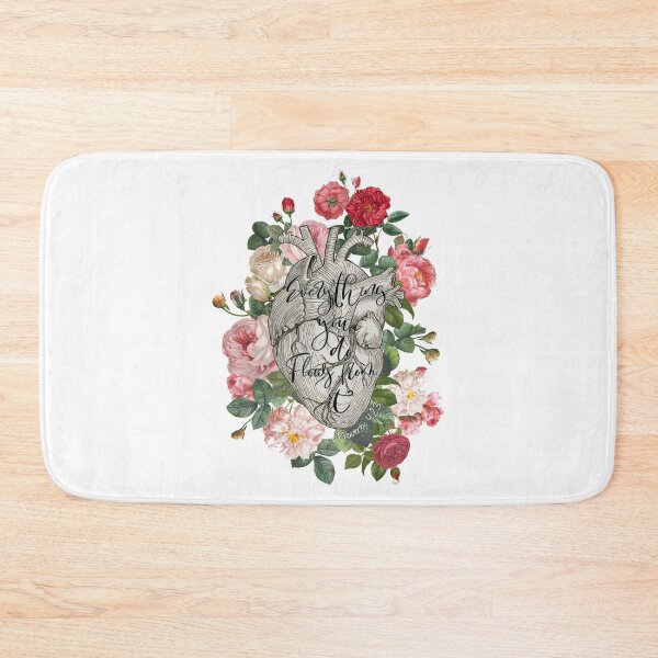 Item preview, Bloom Heart Anatomy Art Phrase designed and sold by amazingjoy.