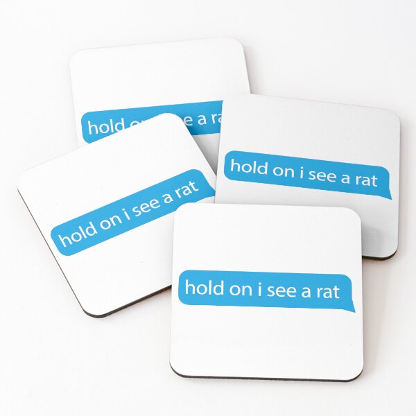 Item preview, Hold on I see a rat - Quotes/says/phrases - love rat funny rats designed and sold by ZooOfArt.