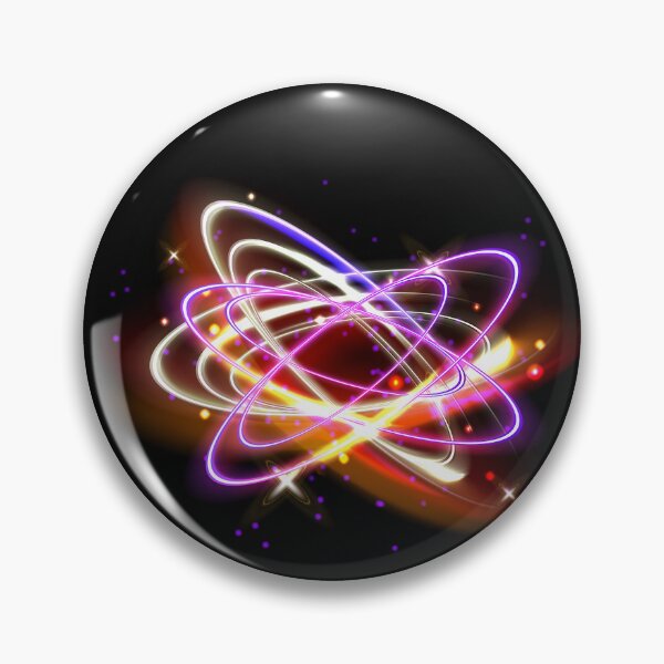Item preview, Electrons Neon Swirls designed and sold by TeeBeesDesign.