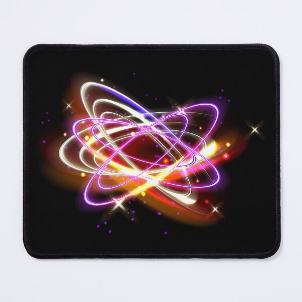 Item preview, Electrons Neon Swirls designed and sold by TeeBeesDesign.
