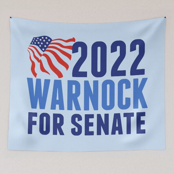 Item preview, 2022 Raphael Warnock for Senate Georgia Election designed and sold by Epic Love Designs.