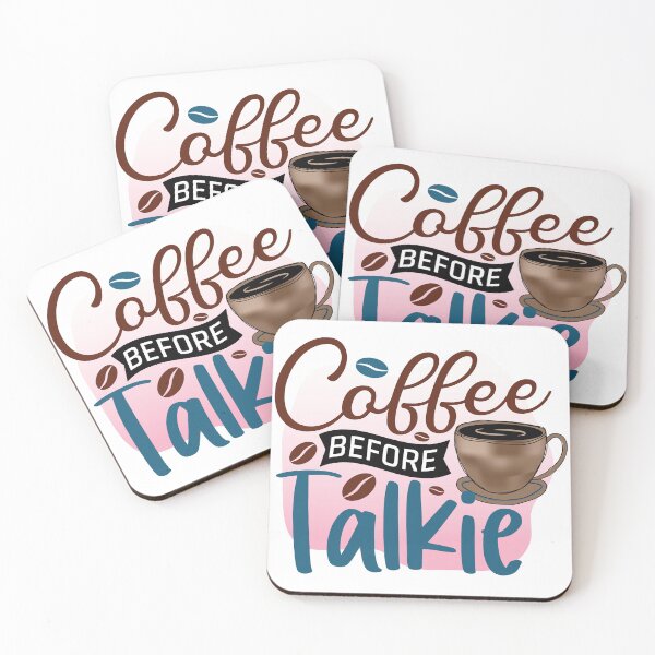 Item preview, Coffee Talks Humor designed and sold by wahooprintshop.