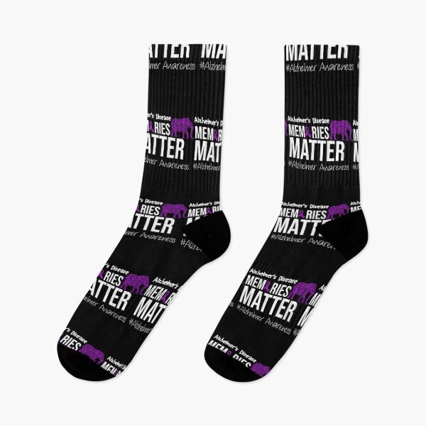 Item preview, memories matter alzheimer awareness day alzheimer brain Disease ribbon elephant purple designed and sold by ourpretty.