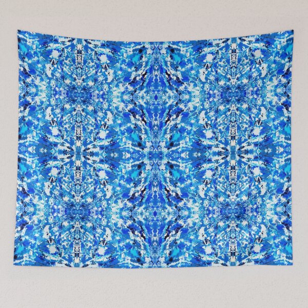 Item preview, Blue, Navy, and White Painting designed and sold by Creative-Voyage.