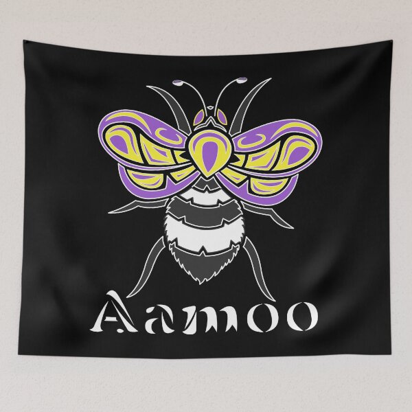 Item preview, Non-Binary Aamoo (Bee) designed and sold by KendraHowland.