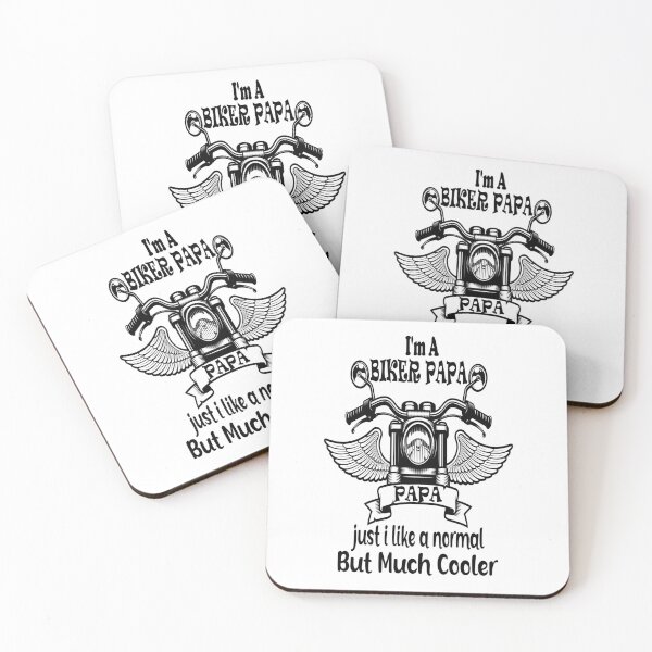 Item preview,  I’m A Biker Papa Like A Normal Papa But Much Cooler designed and sold by boyastore.
