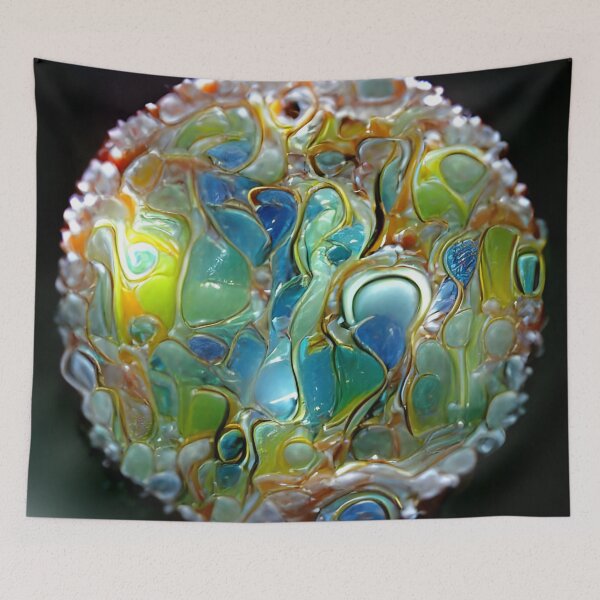 Item preview, glass brooch designed and sold by Girih.