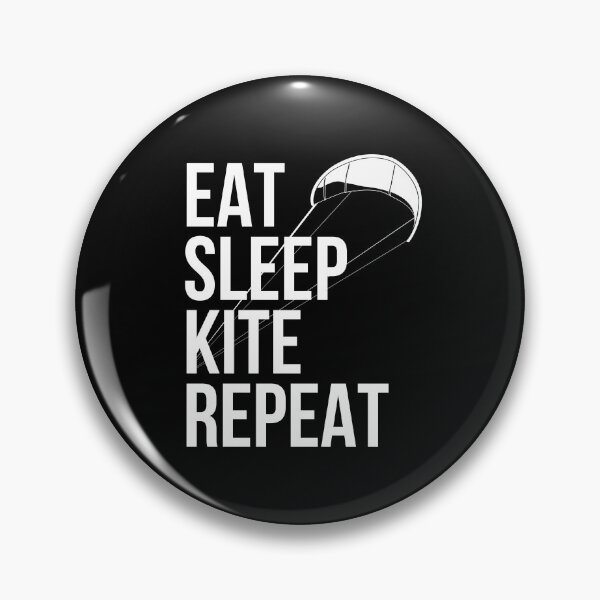 Item preview, Kiteboard, Kitesurfing Design - Eat Sleep Kite Repeat designed and sold by EstelleStar.