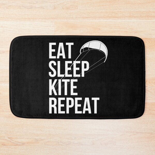 Item preview, Kiteboard, Kitesurfing Design - Eat Sleep Kite Repeat designed and sold by EstelleStar.