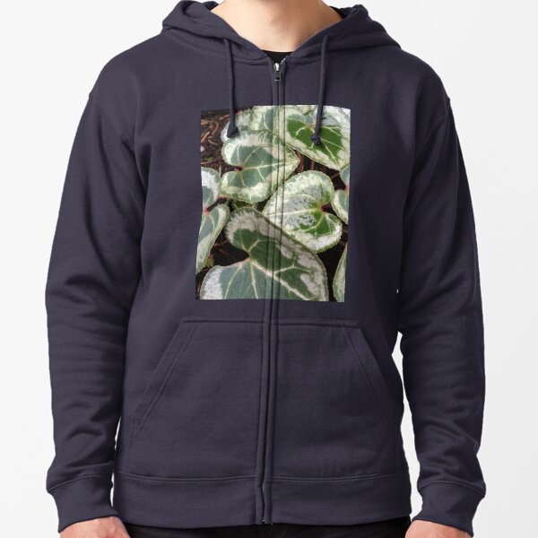 leaves Zipped Hoodie