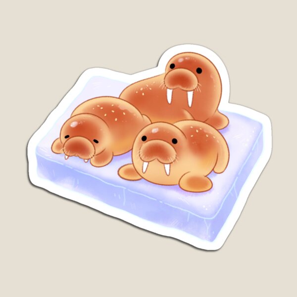 Item preview, Walrus bun designed and sold by pikaole.