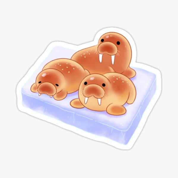 Item preview, Walrus bun designed and sold by pikaole.