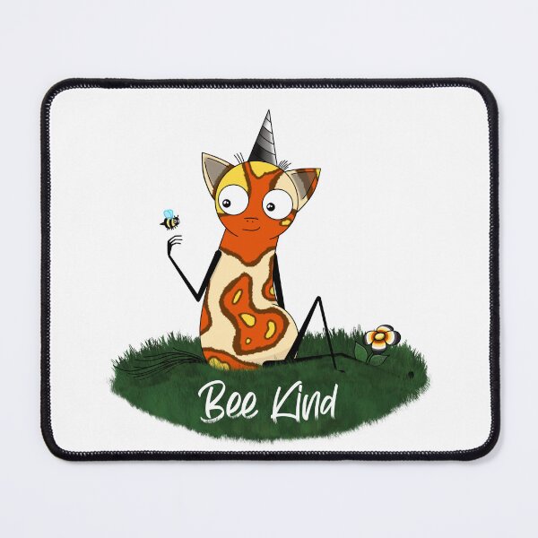 Item preview, Bee kind! Bear Pride Flag Unicorn designed and sold by Bill Bill The Unicorn.
