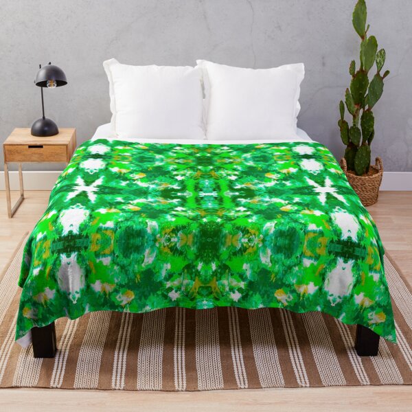 Item preview, Abstract Green, Gold, and White Painting designed and sold by Creative-Voyage.