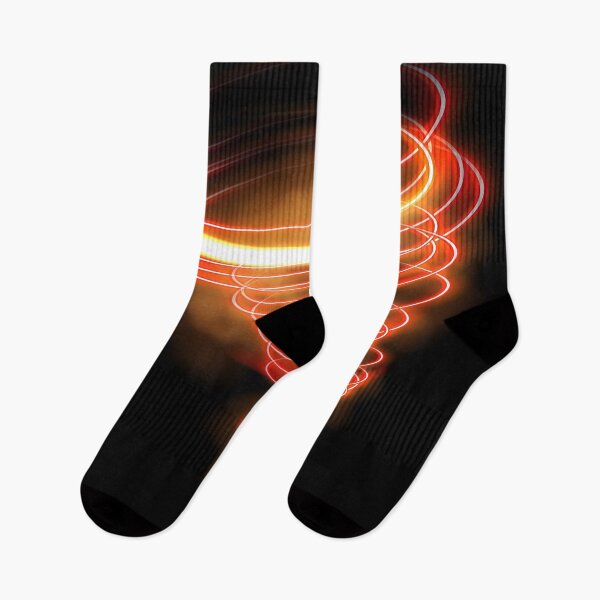 Item preview, Fiery Tornado Neon Swirls designed and sold by TeeBeesDesign.