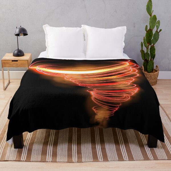 Item preview, Fiery Tornado Neon Swirls designed and sold by TeeBeesDesign.