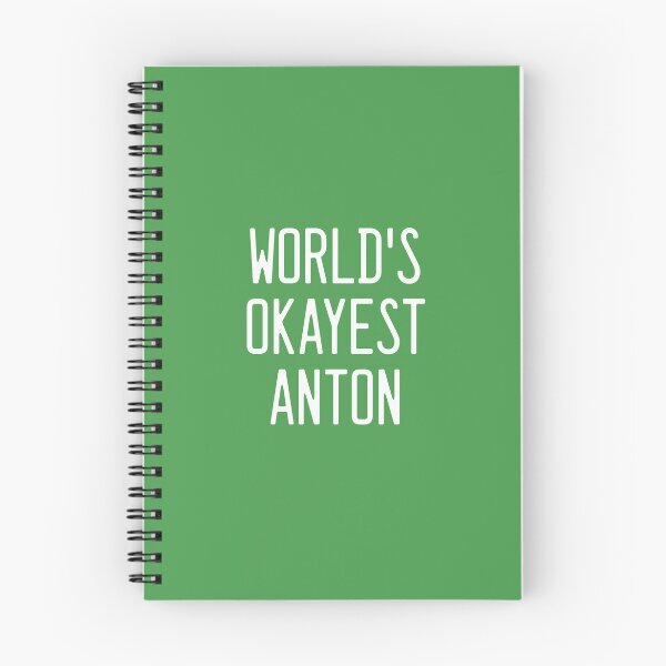 Item preview, World's Okayest Anton designed and sold by TimespunThreads.