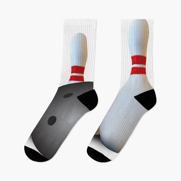 Item preview, 6 Bowling Pins with Black Ball designed and sold by gameshowfan2001.