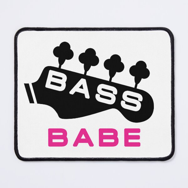 Item preview, Bass player girl designed and sold by TMBTM.