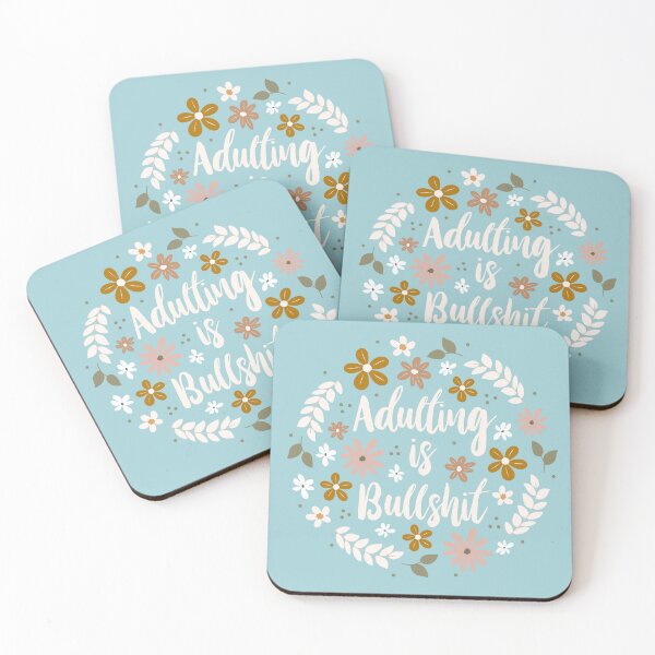 Item preview, Adulting is Bullshit designed and sold by KrisInStitches.