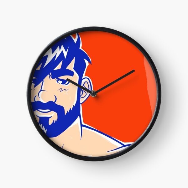ADAM LIKES RED Clock