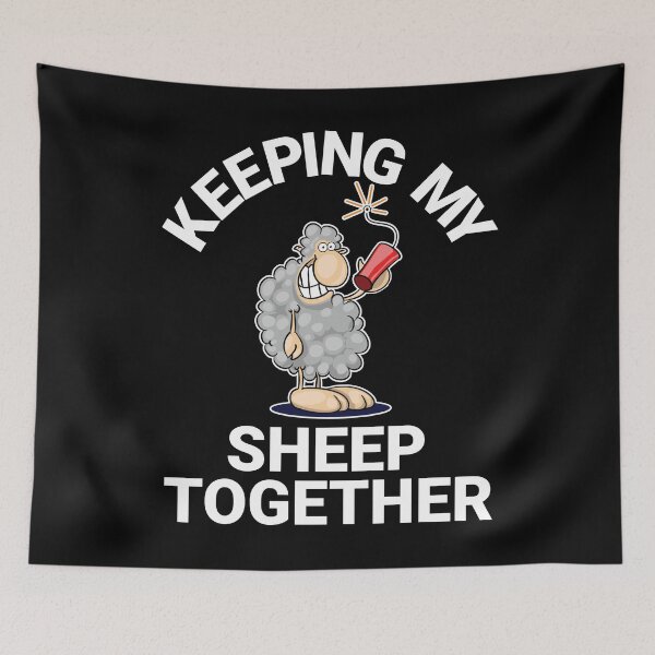 Item preview, Keeping my sheep together designed and sold by arkantus.