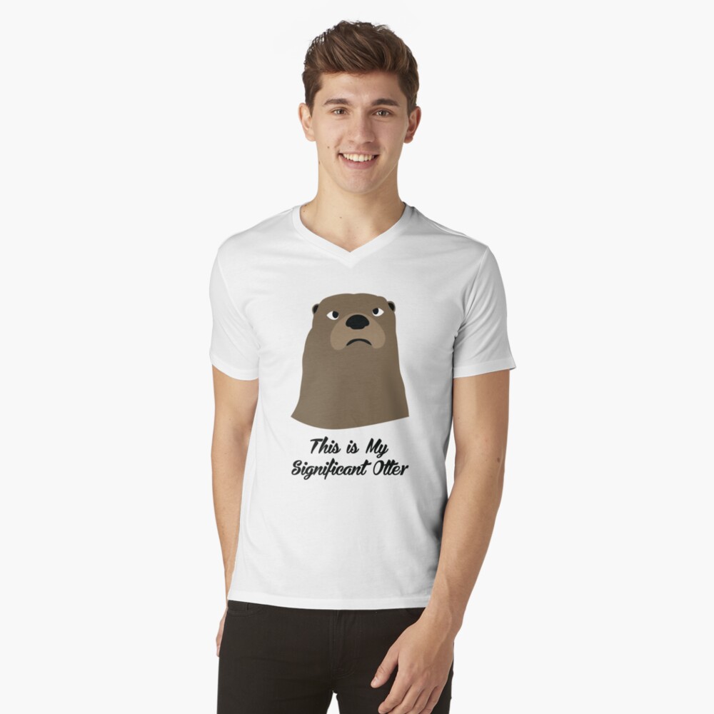 Item preview, V-Neck T-Shirt designed and sold by mpaev.