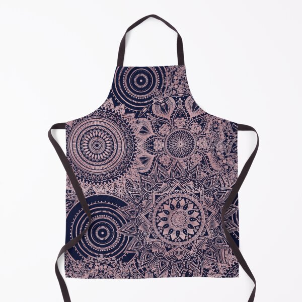 Item preview, Rose Gold Mandala Collection Blue Design designed and sold by InovArtS.