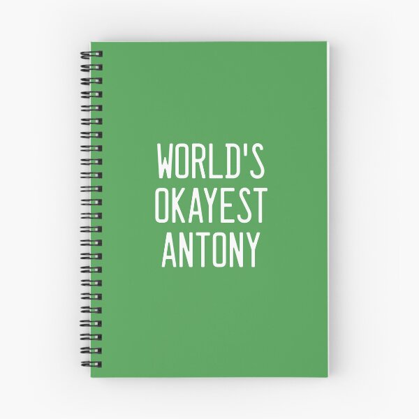 Item preview, World's Okayest Antony designed and sold by TimespunThreads.