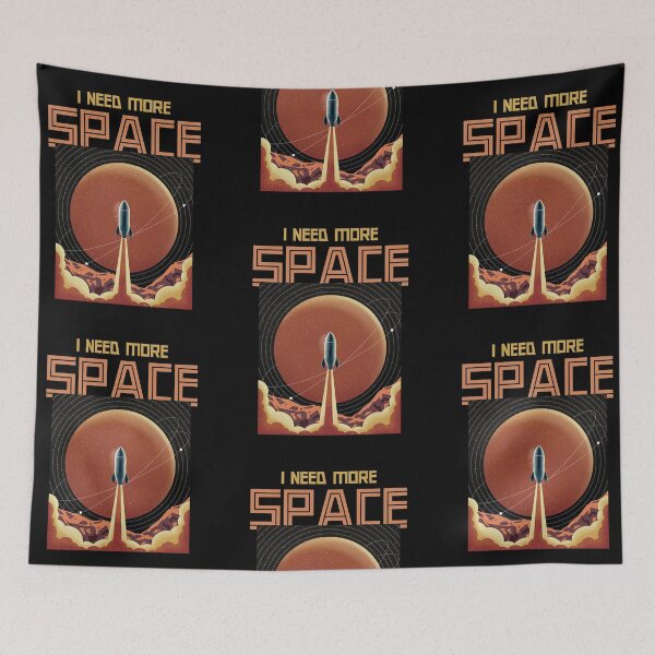 Item preview, I Need More Space designed and sold by SwordsAndCharms.