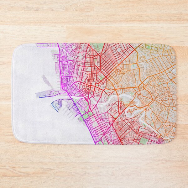 Item preview, Manila City Map of the Philippines - Colorful designed and sold by deMAP.