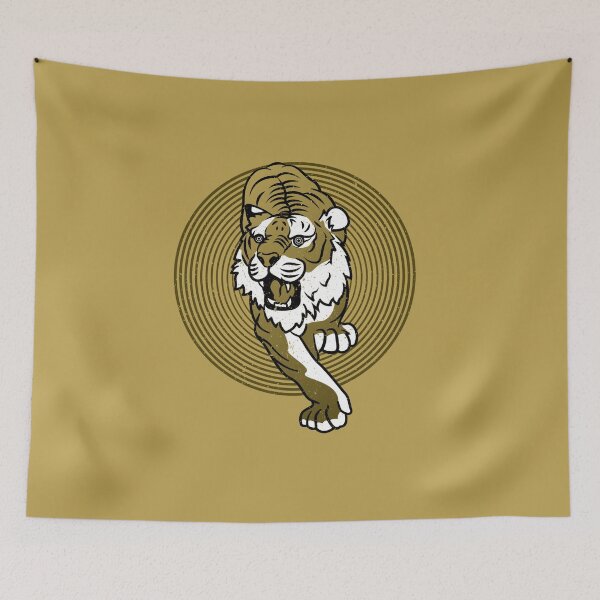 Item preview, Golden Tiger. Hypnotic Tiger Tropical Cat designed and sold by Rebel-Design.