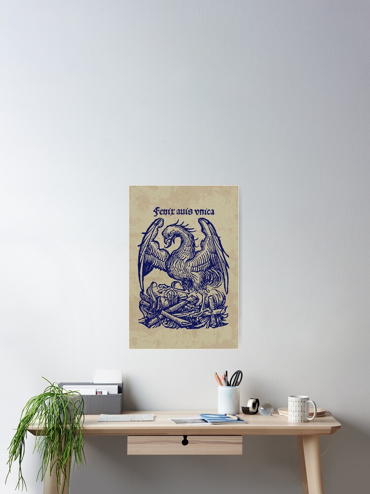 Phoenix - Vintage Blue Phoenix - Vintage Blue