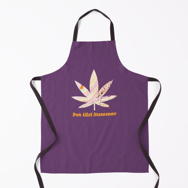Item preview, Pot Girl Summer Weed Leaf Beach at Summer Rainbow Seafoam Pattern - For Stoners/Smokers 420/Weed/Marijuana/Cannabis/Pot Lovers designed and sold by SteamParliament.